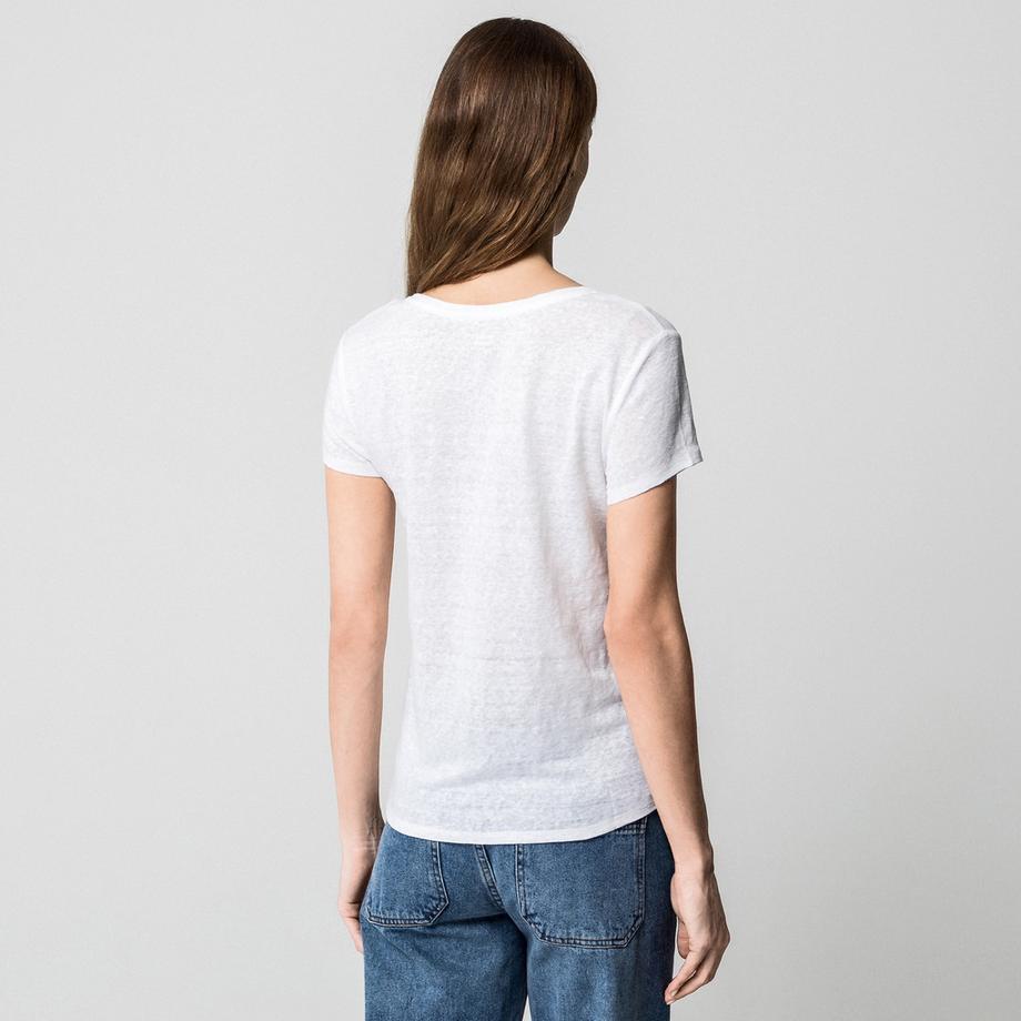 Manor Woman T-shirt Manches Courtes Col V  