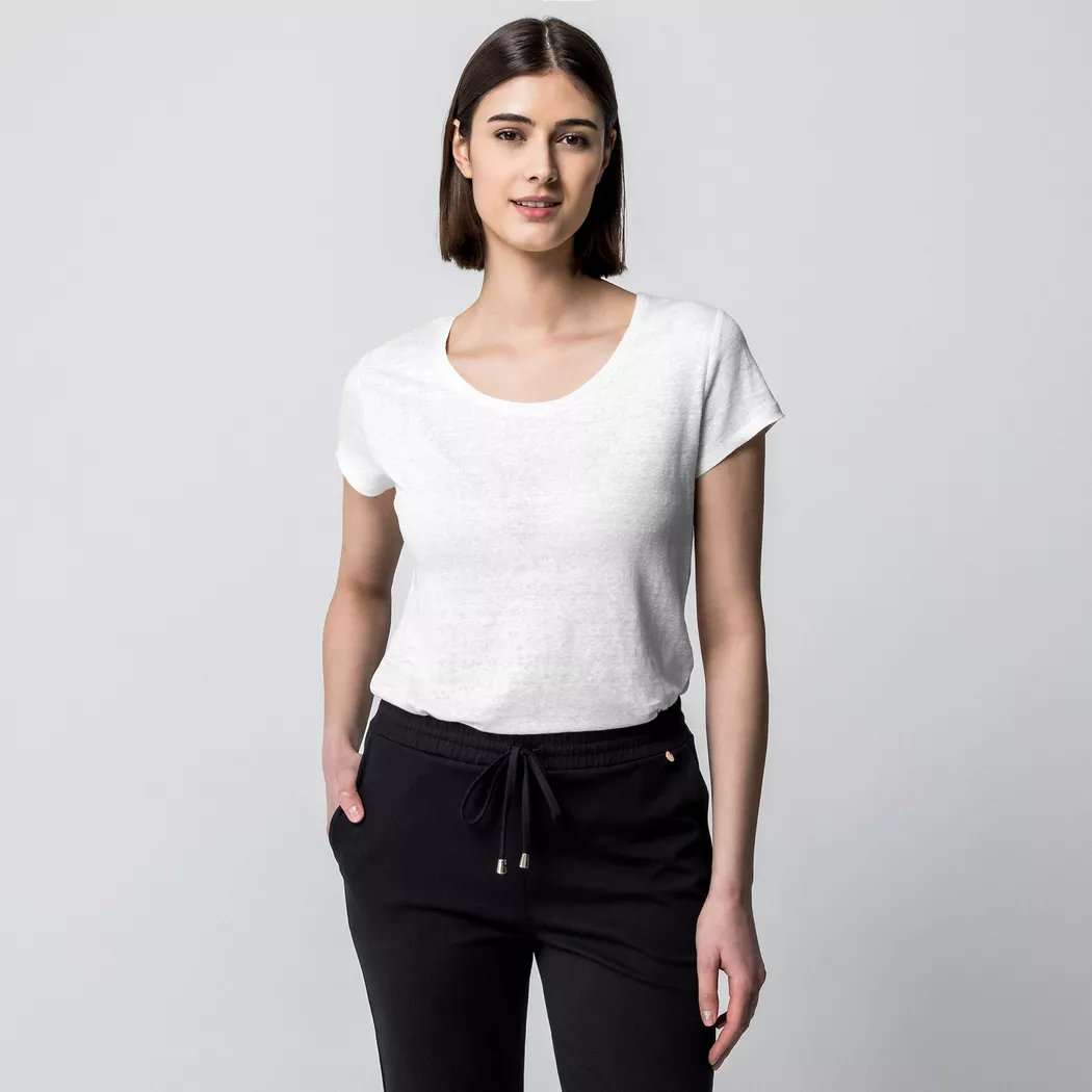 Manor Woman - T-Shirt, für Damen, Weiss, Größe L 5