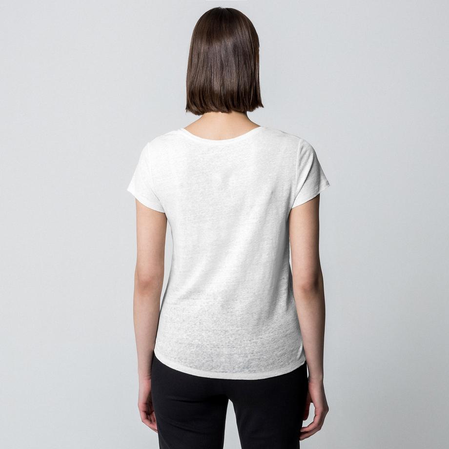 Manor Woman T-shirt Lin Manches Courtes  