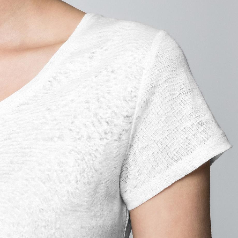 Manor Woman T-shirt Lin Manches Courtes  