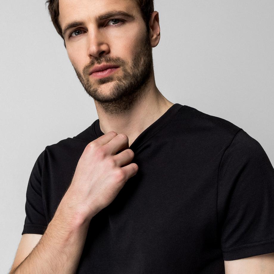 Manor Man Kurzarm Rundhals T-Shirt  