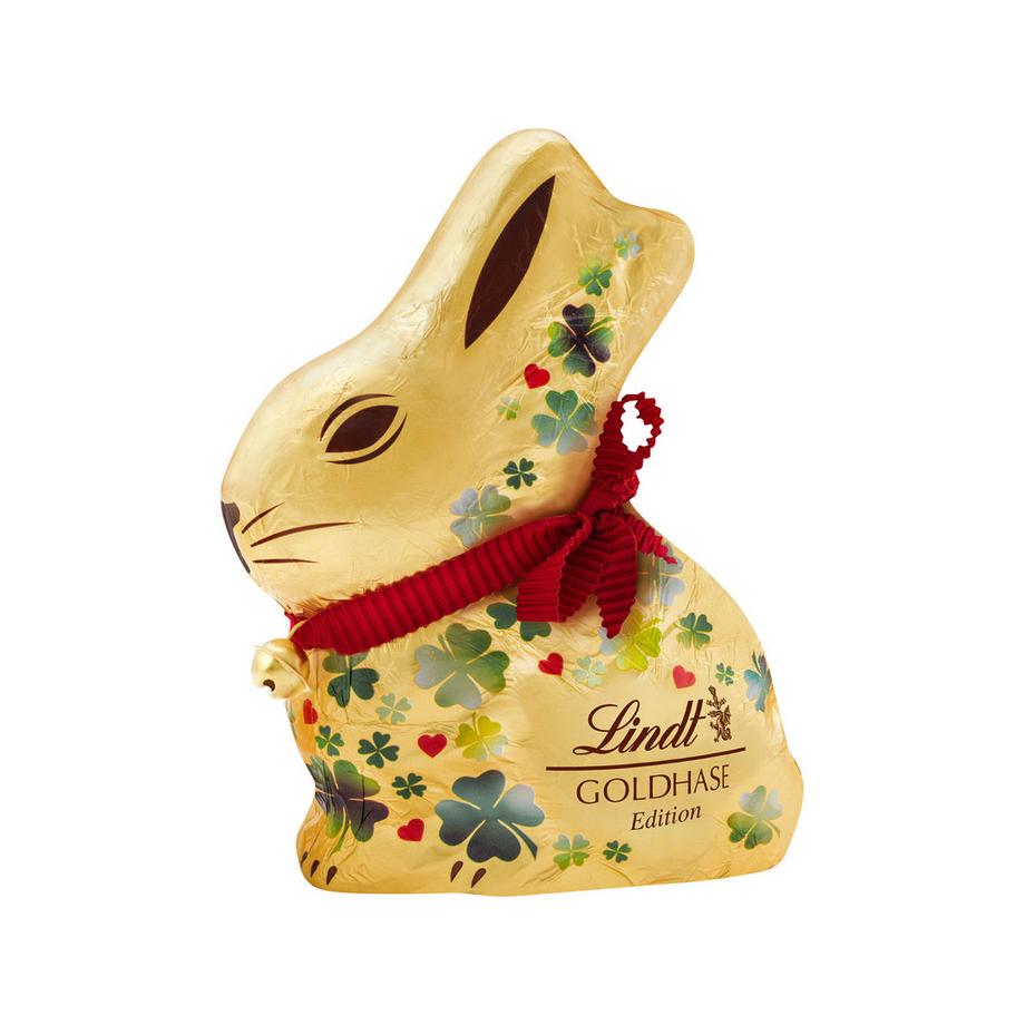 Lapin doré porte-bonheur édition grande