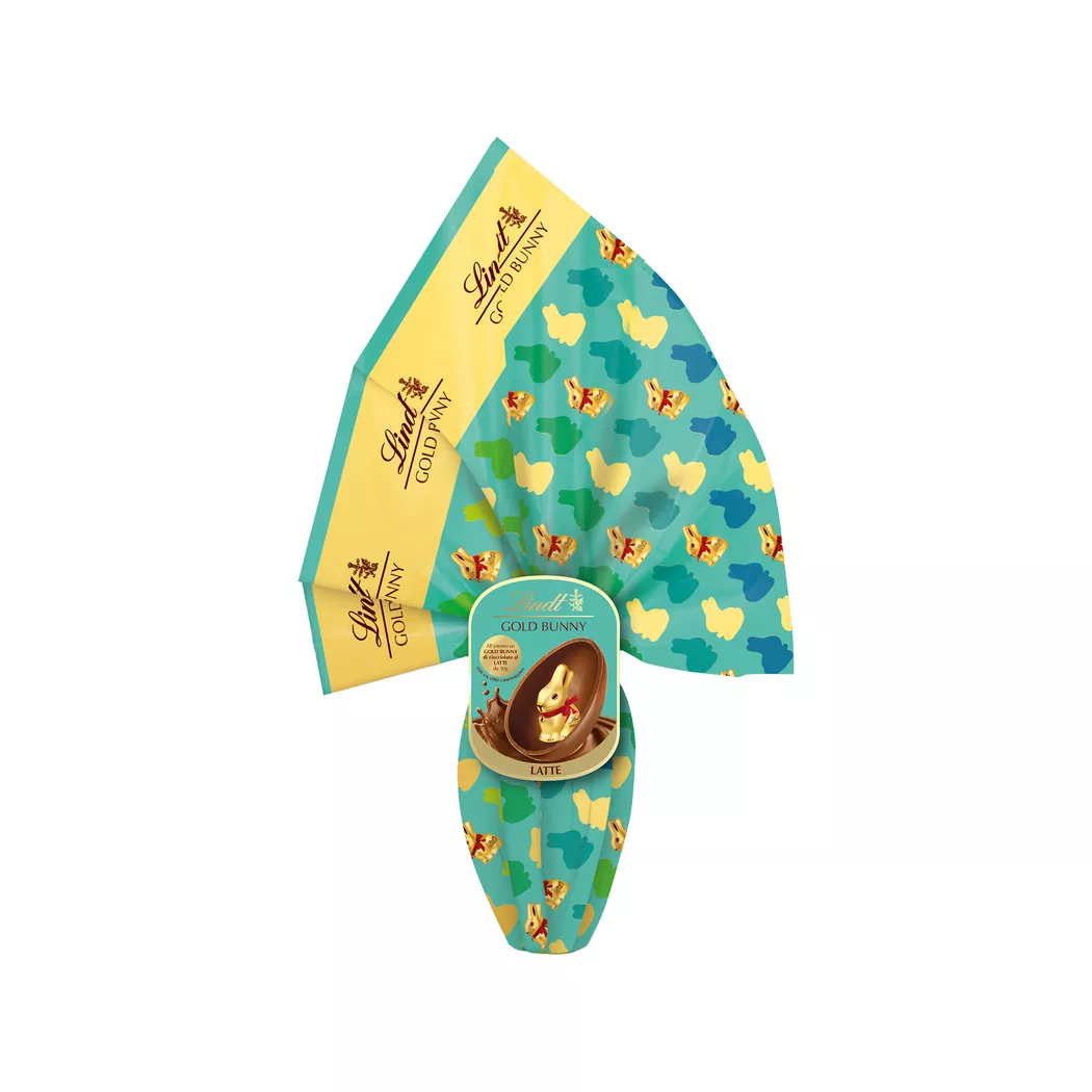 Lindt - Milchschokoladen Ei mit Goldhase, Easter, 320 g