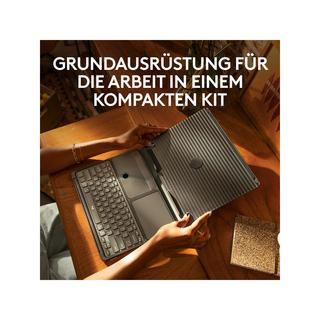 Logitech Casa Pop-Up Desk Tastatur mit Touchpad 