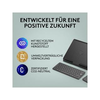 Logitech Casa Pop-Up Desk Tastatur mit Touchpad 