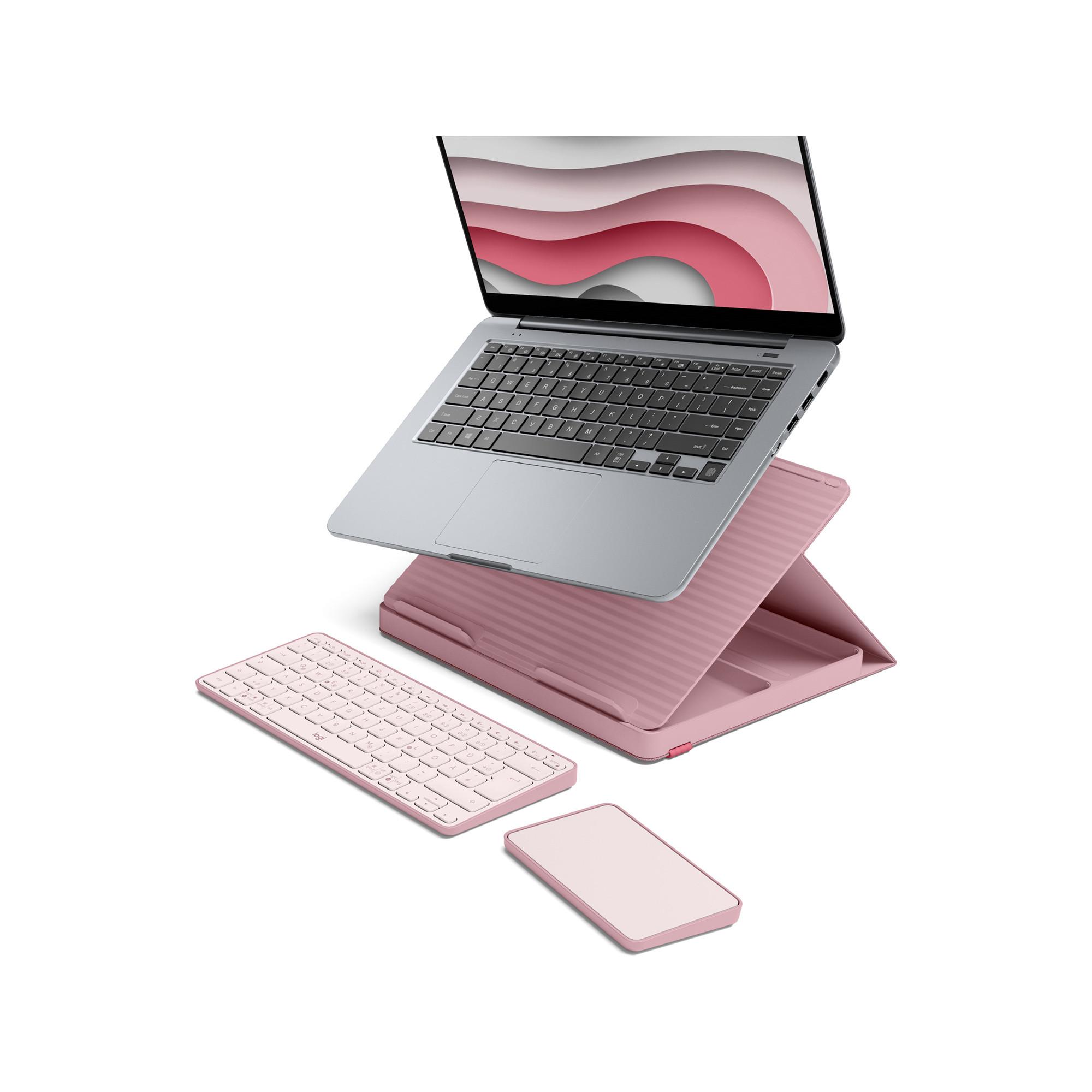 Logitech Casa Pop-Up Desk Tastatur mit Touchpad 