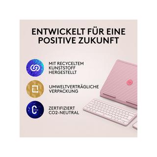 Logitech Casa Pop-Up Desk Tastatur mit Touchpad 