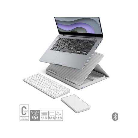 Logitech Casa Pop-Up Desk Tastiera con touchpad 