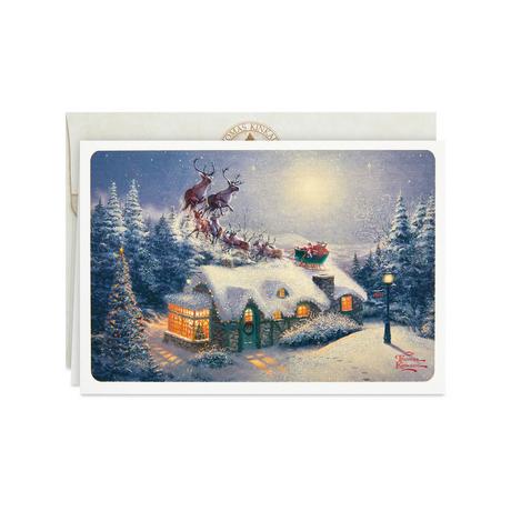 Hallmark Weihnachtskarten Set Reindeer Sleigh 