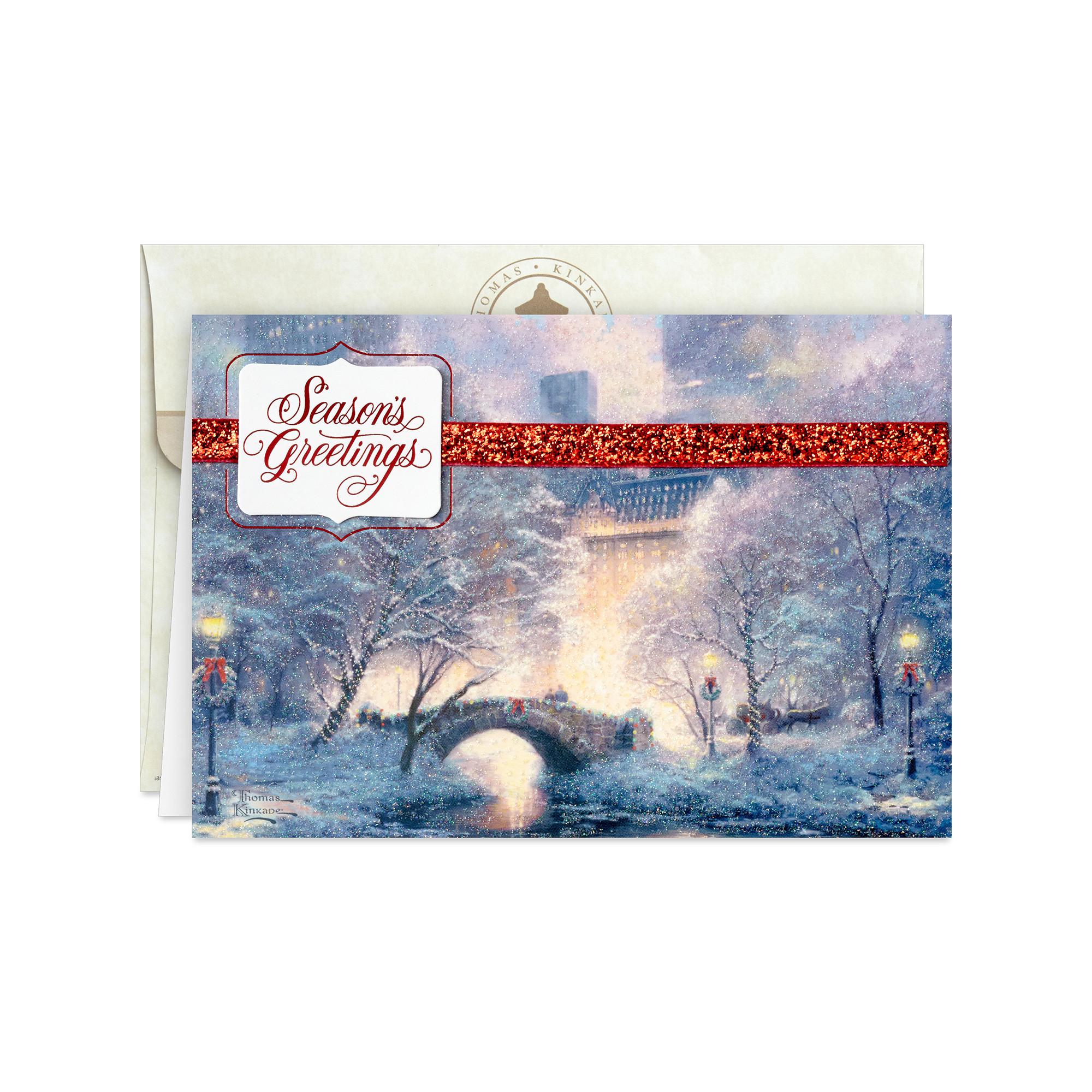 Hallmark Weihnachtskarten Set Seasons Greetings 