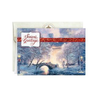 Hallmark Weihnachtskarten Set Seasons Greetings 