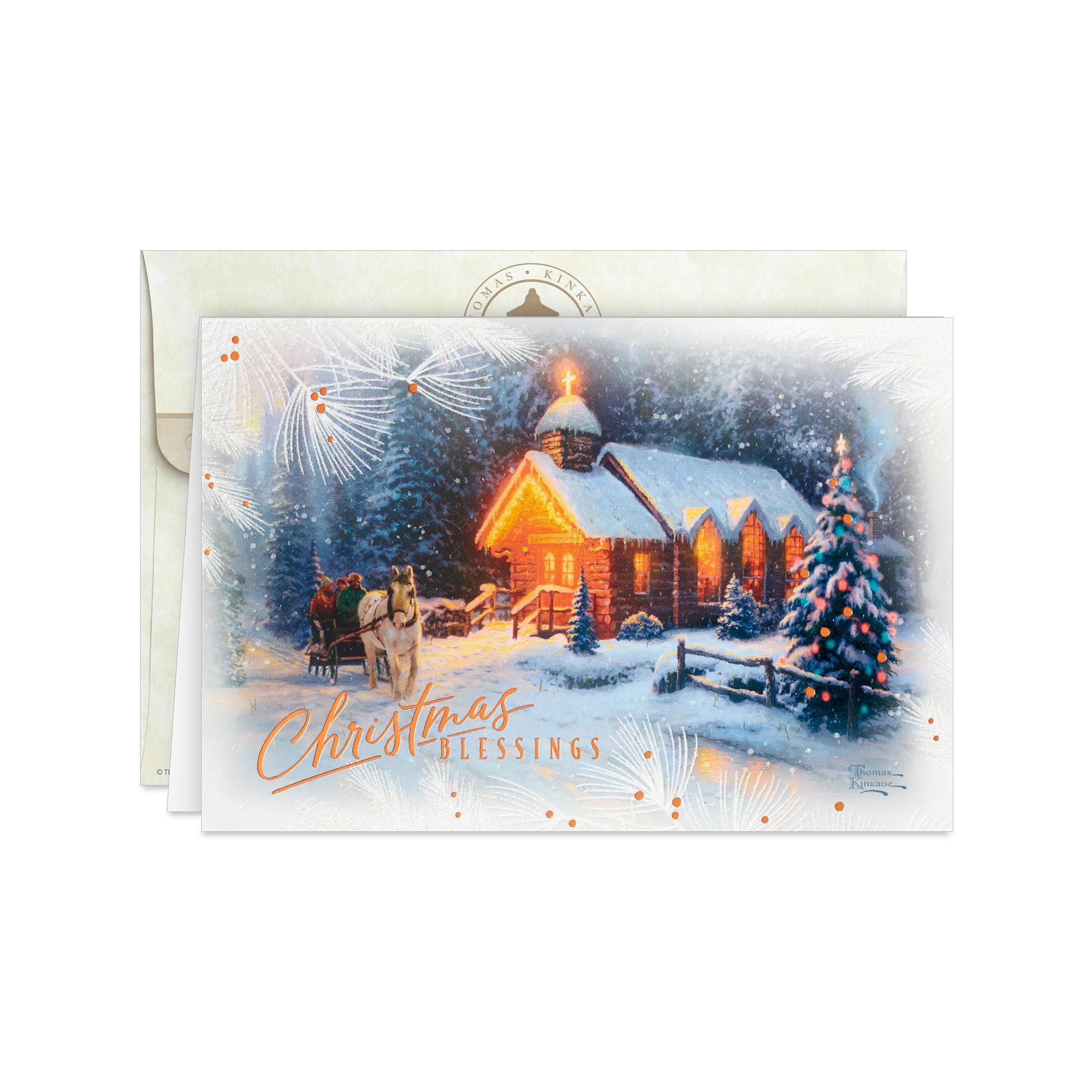 Hallmark Weihnachtskarten Set Christmas Blessing 