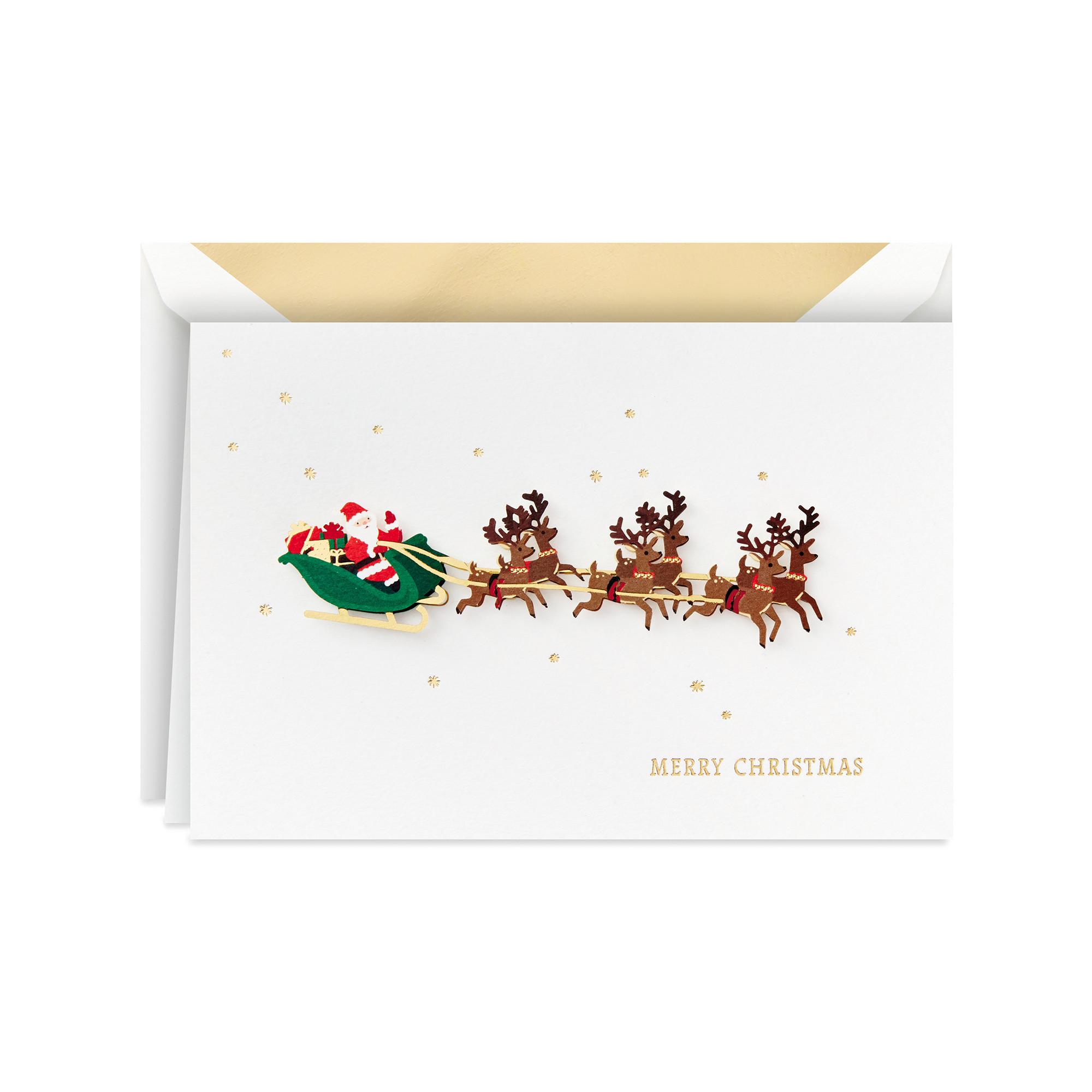 Hallmark Carte auguri Natale Merry Christmas 