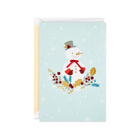 Hallmark Set de cartes de vœux Noël Snowman 