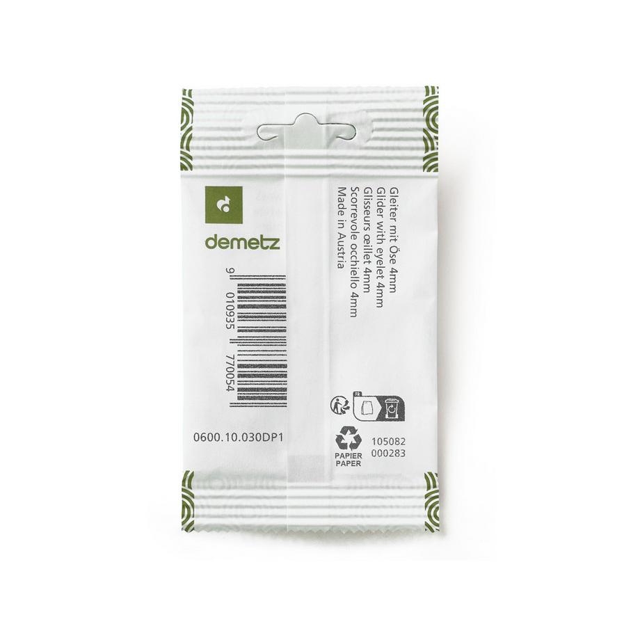 demetz Glisseur Clic ac oeillet transversal Gleiter mit Öse 