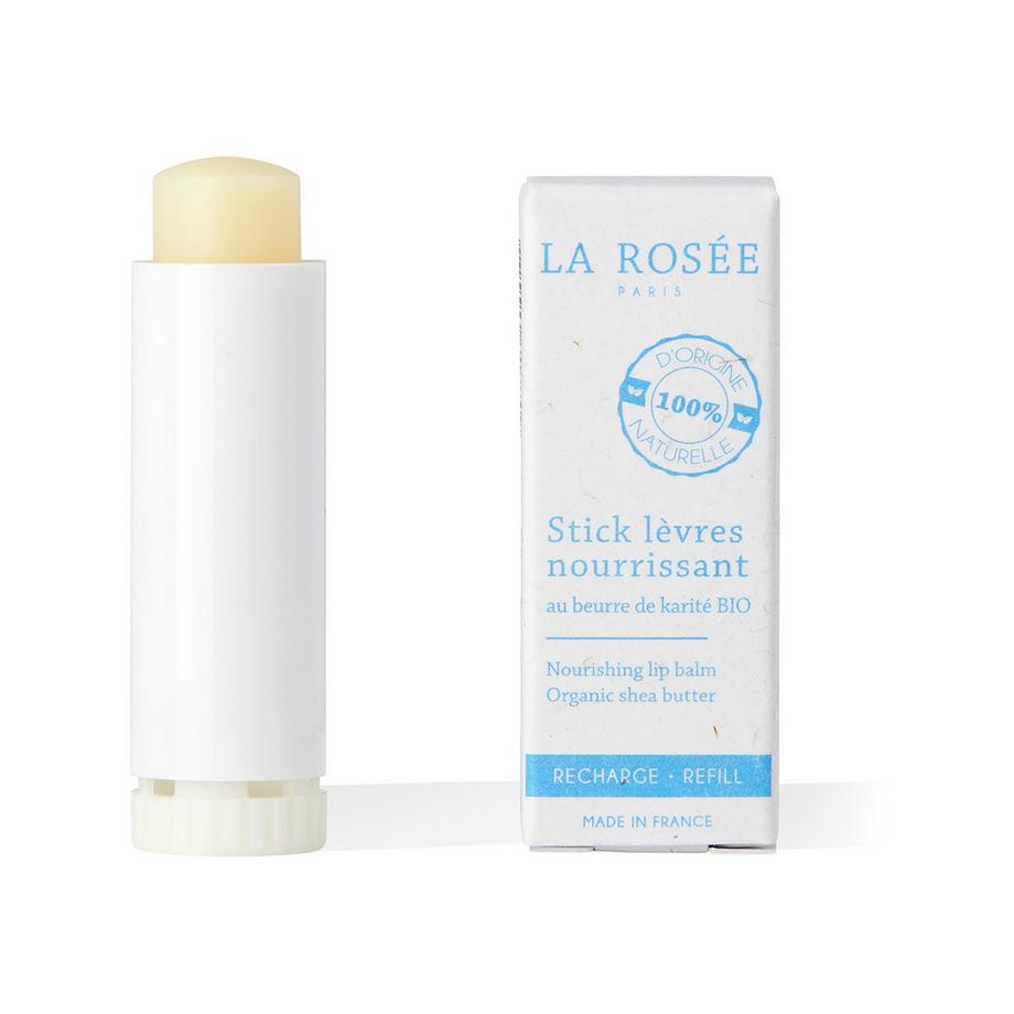 La Rosée  Recharge Stick Lèvres Nourrissant Au Beurre De Karité Bio  