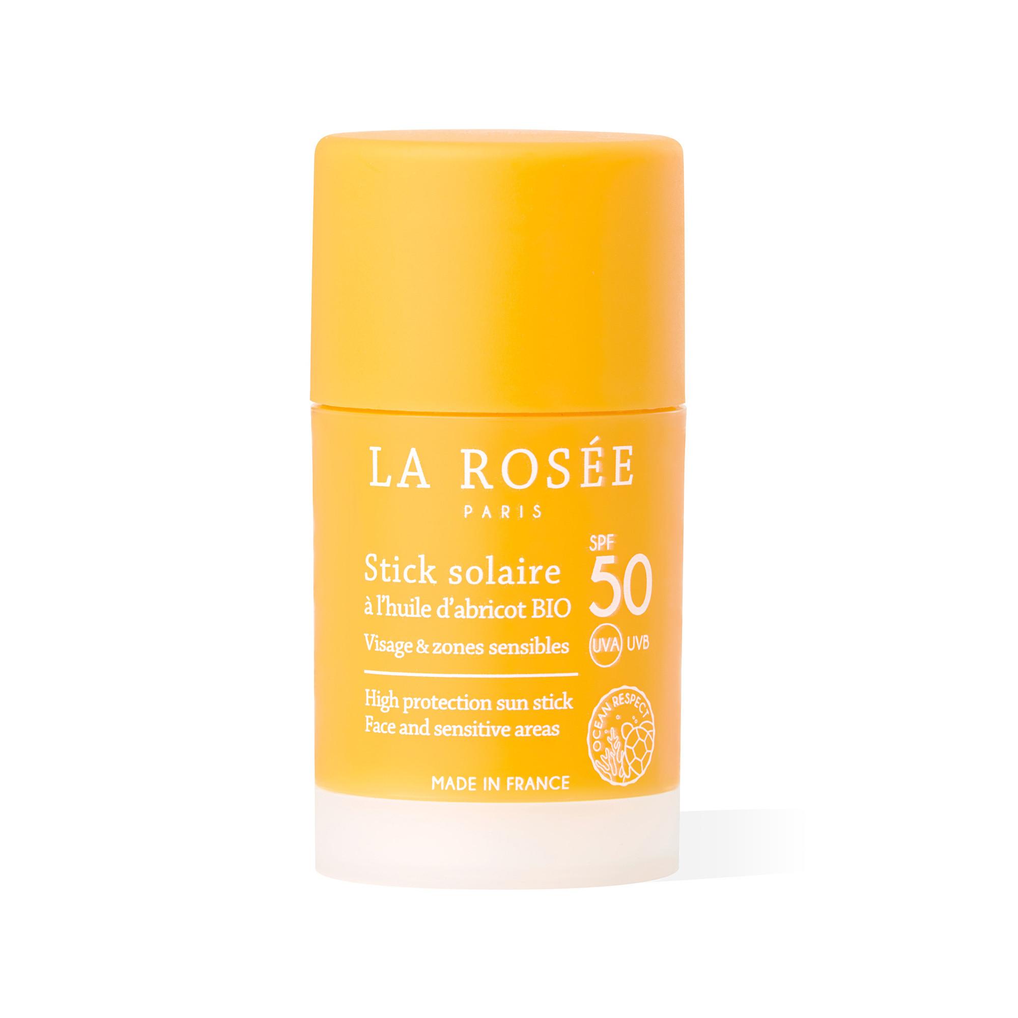 La Rosée  Stick solare all'olio di albicocca biologico SPF50  