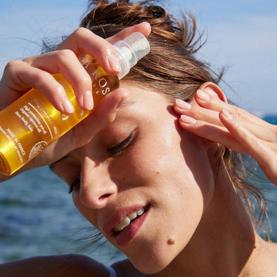 La Rosée  Sonnenöl Mit Bio-Aprikosenöl SPF50+ 