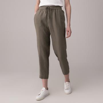 Pantalon en lin, long