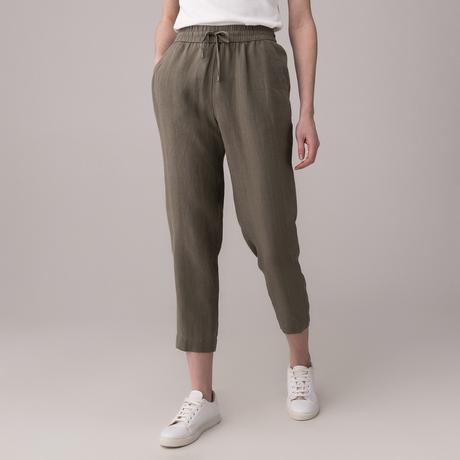 Manor Woman  Pantalon en lin, long 