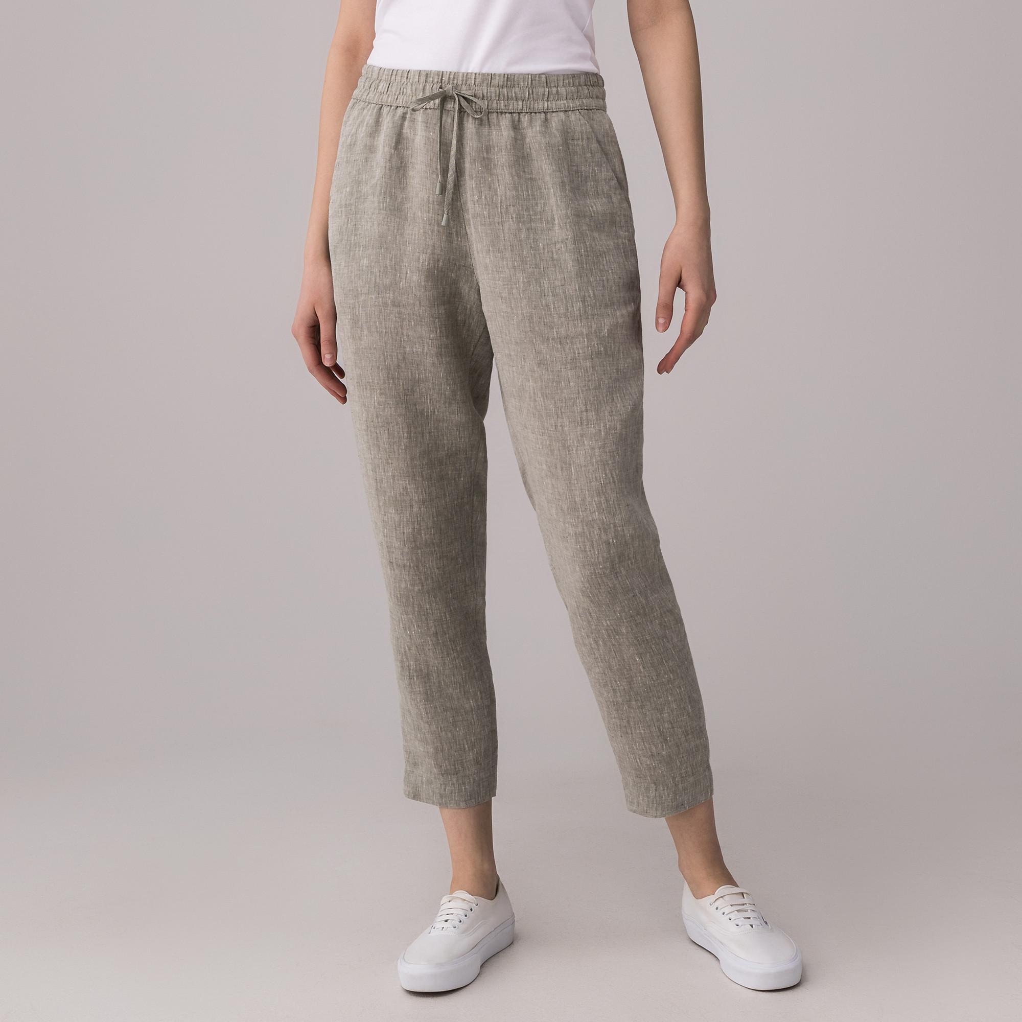 Manor Woman  Pantalon en lin, long 