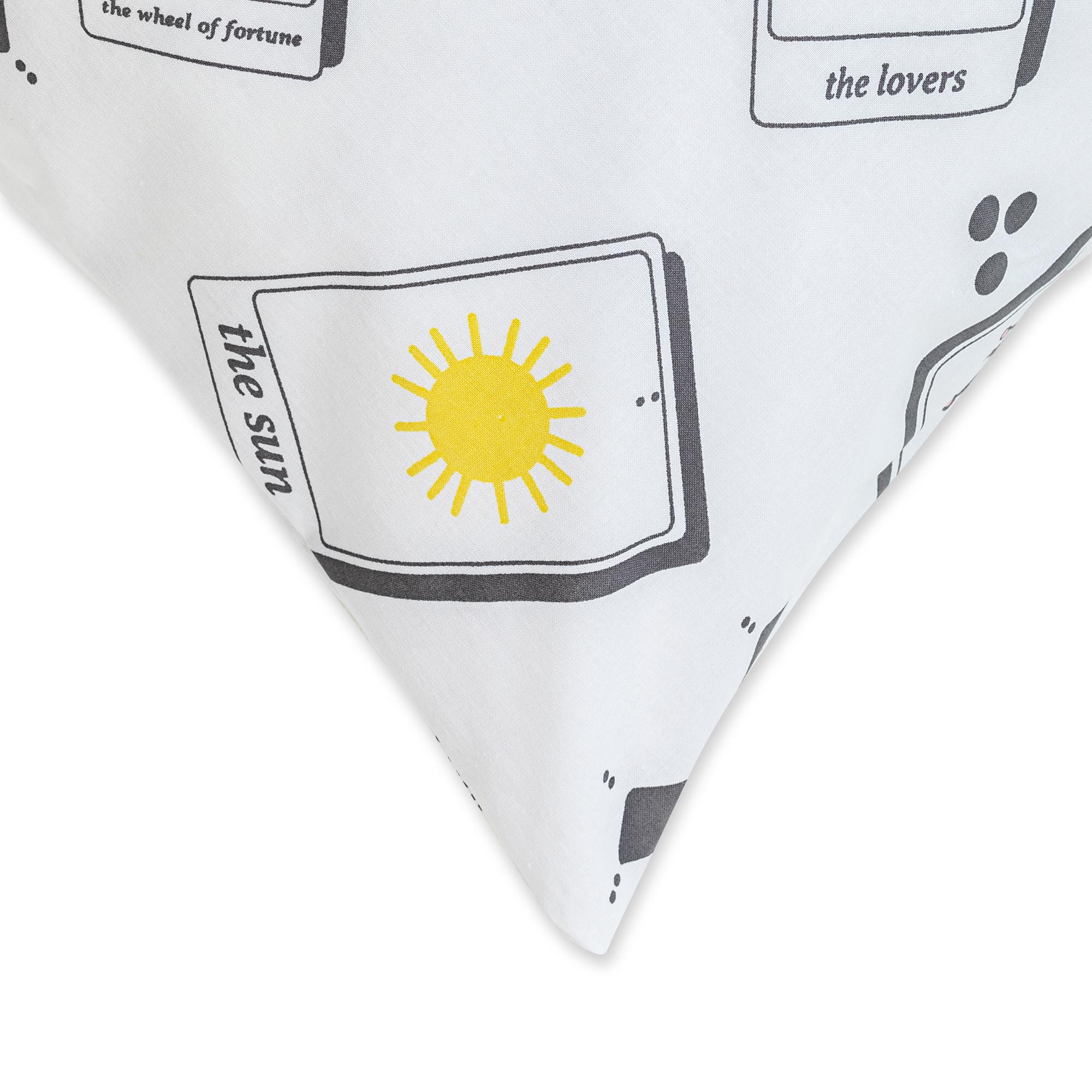 Manor Magic Tarot Carte Imprimé Taie d'oreiller  