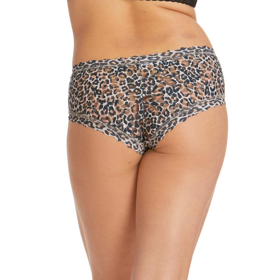 Hanky Panky Leopard Print Lace Boyshorts  