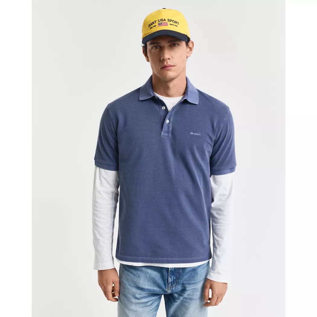 Gant - Poloshirt, kurzarm, für Herren, Marine, Größe S