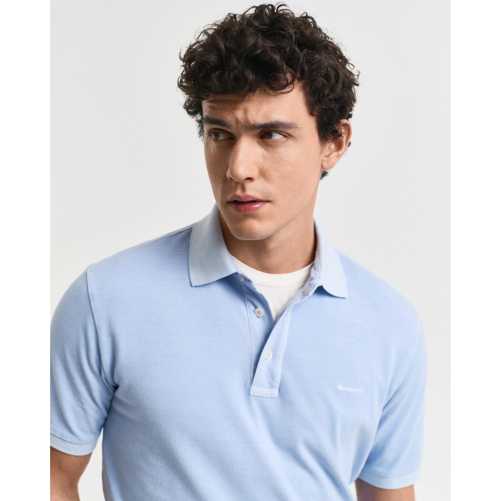 GANT Sunfaded Kurzarm Poloshirt  