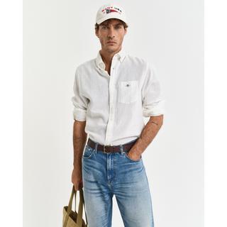 GANT REG COTTON LINEN SHIRT Camicia di lino, maniche lunghe 