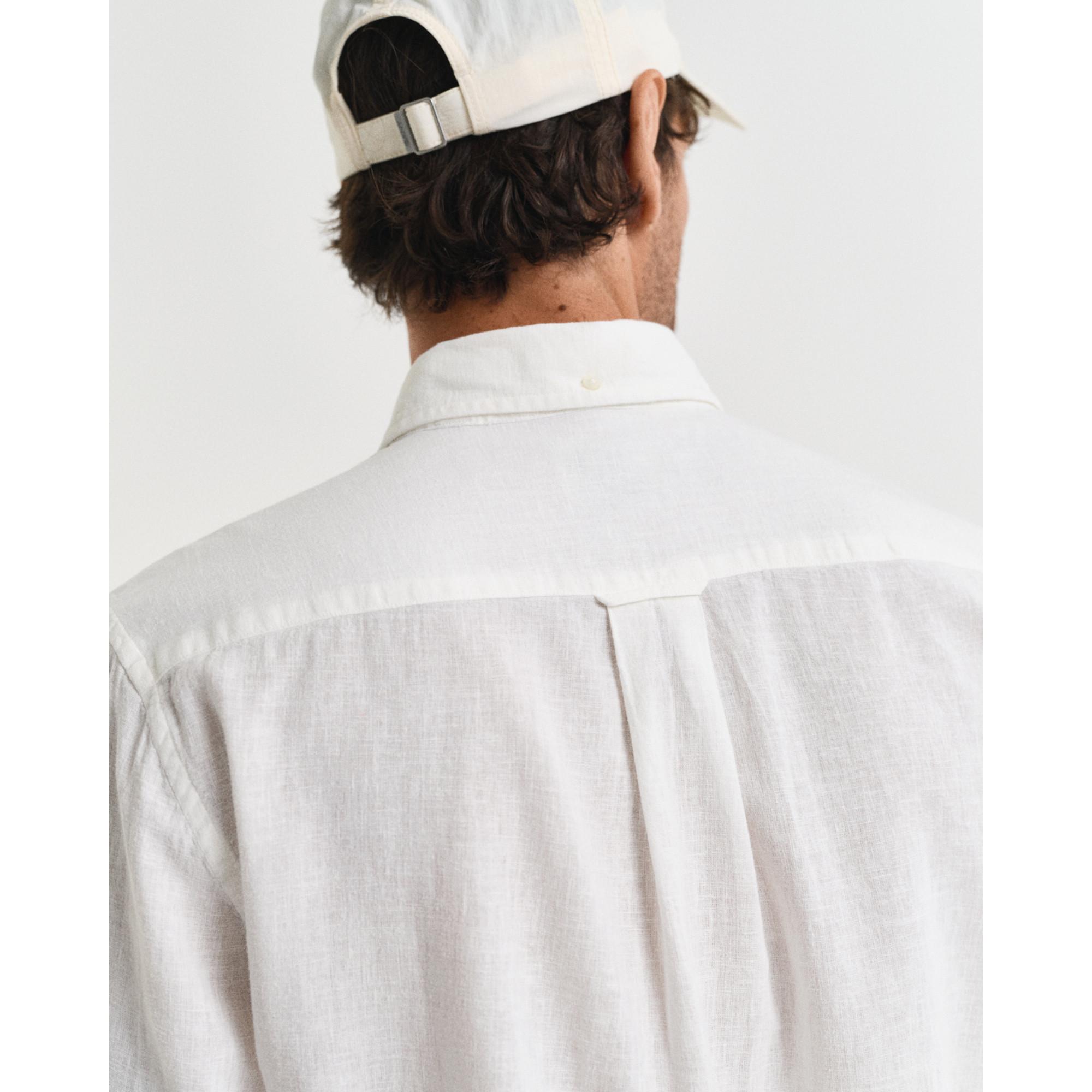 GANT REG COTTON LINEN SHIRT Camicia di lino, maniche lunghe 