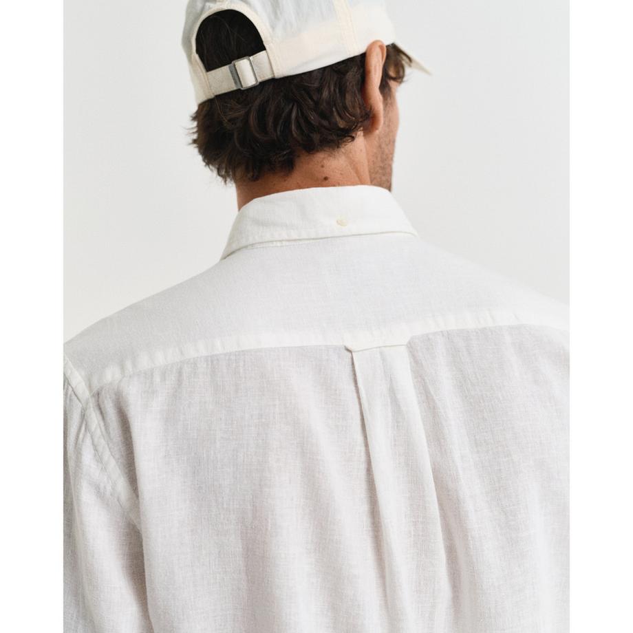 GANT REG COTTON LINEN SHIRT Leinenhemd, langarm 
