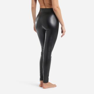 DIM COMFY FAKE LEATHER LEGGING Fancy Lange Leggings 