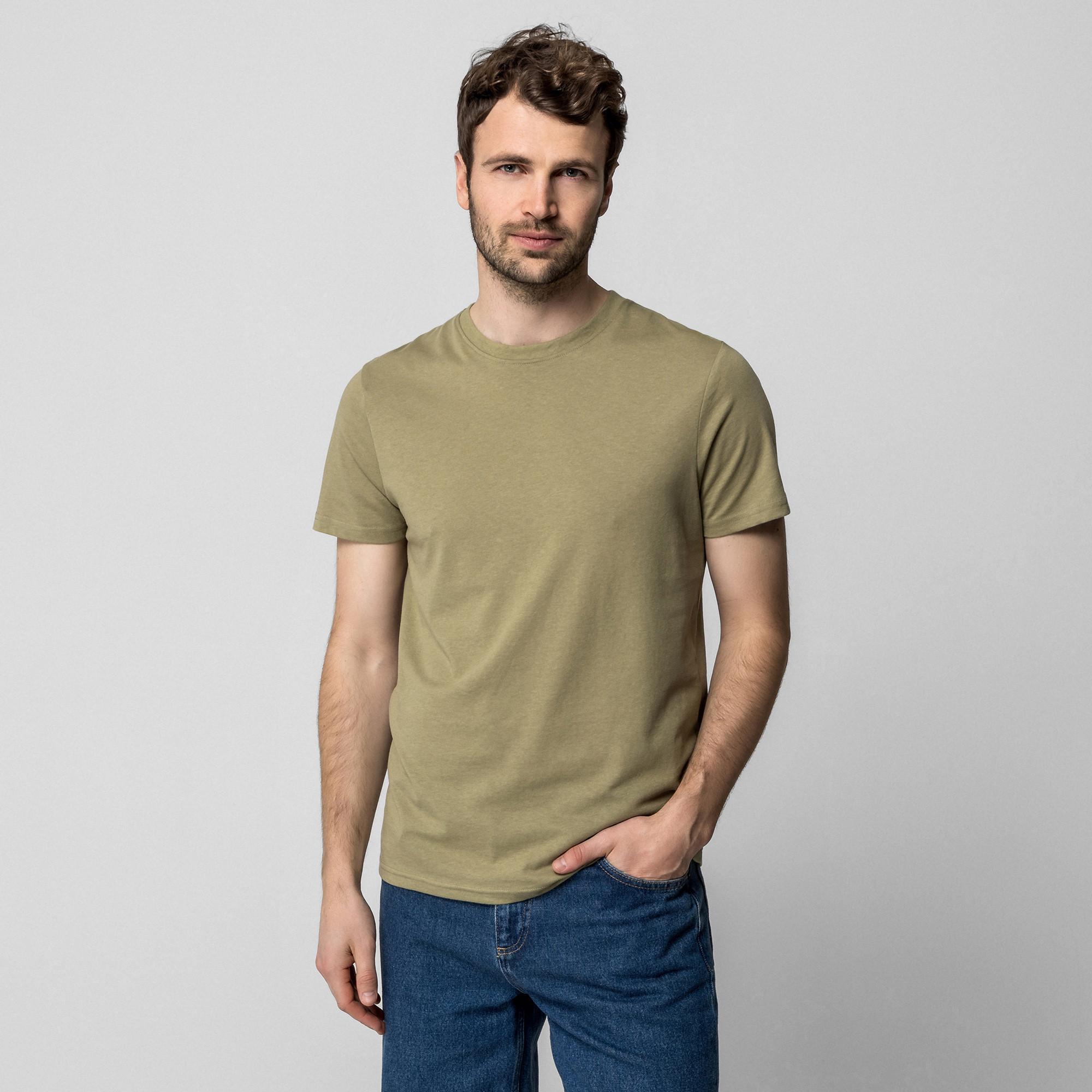 Manor Man  T-shirt, col rond, manches courtes 