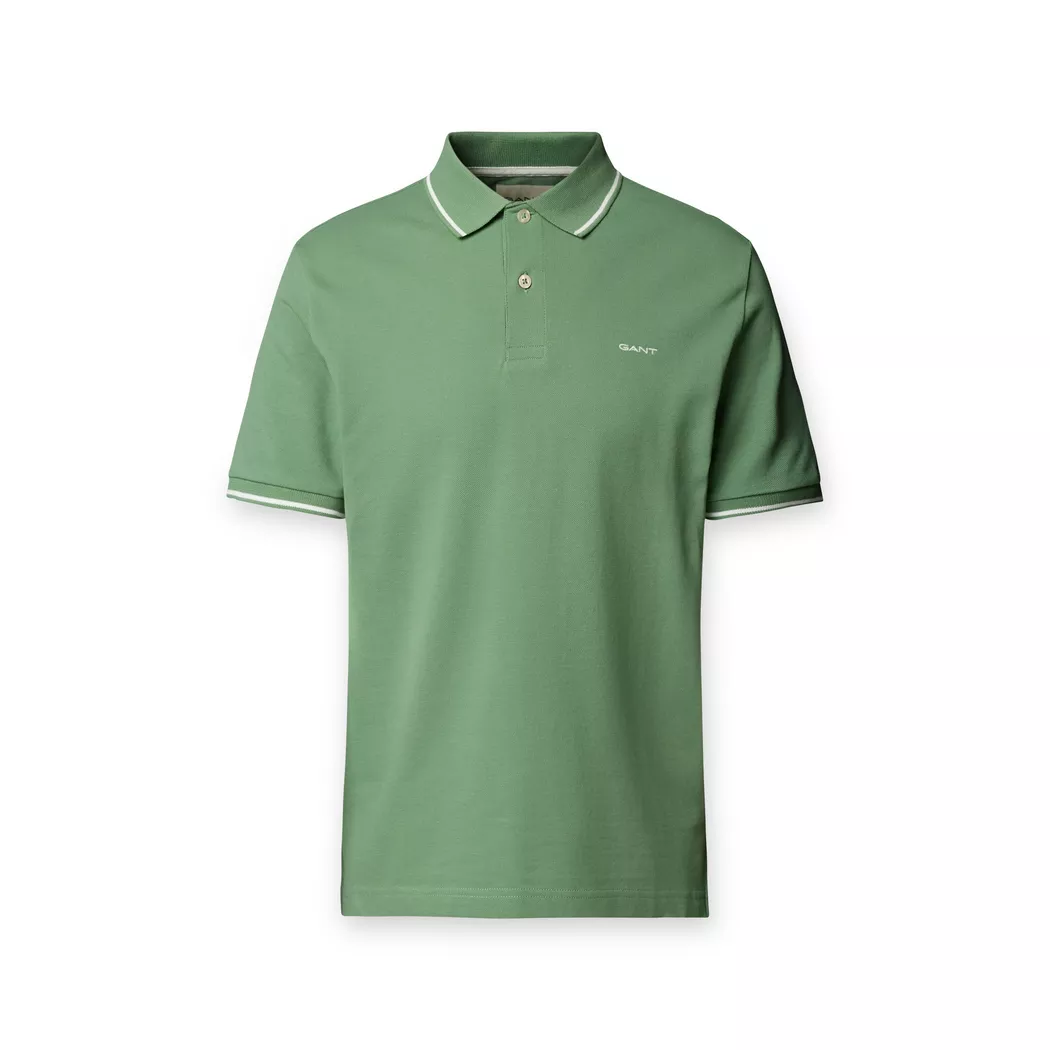 Gant - Poloshirt, kurzarm, für Herren, Grün Größe S