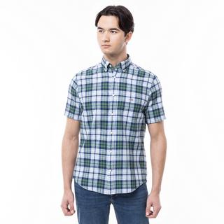 GANT Kurzarm Kariertes Button Down Hemd  