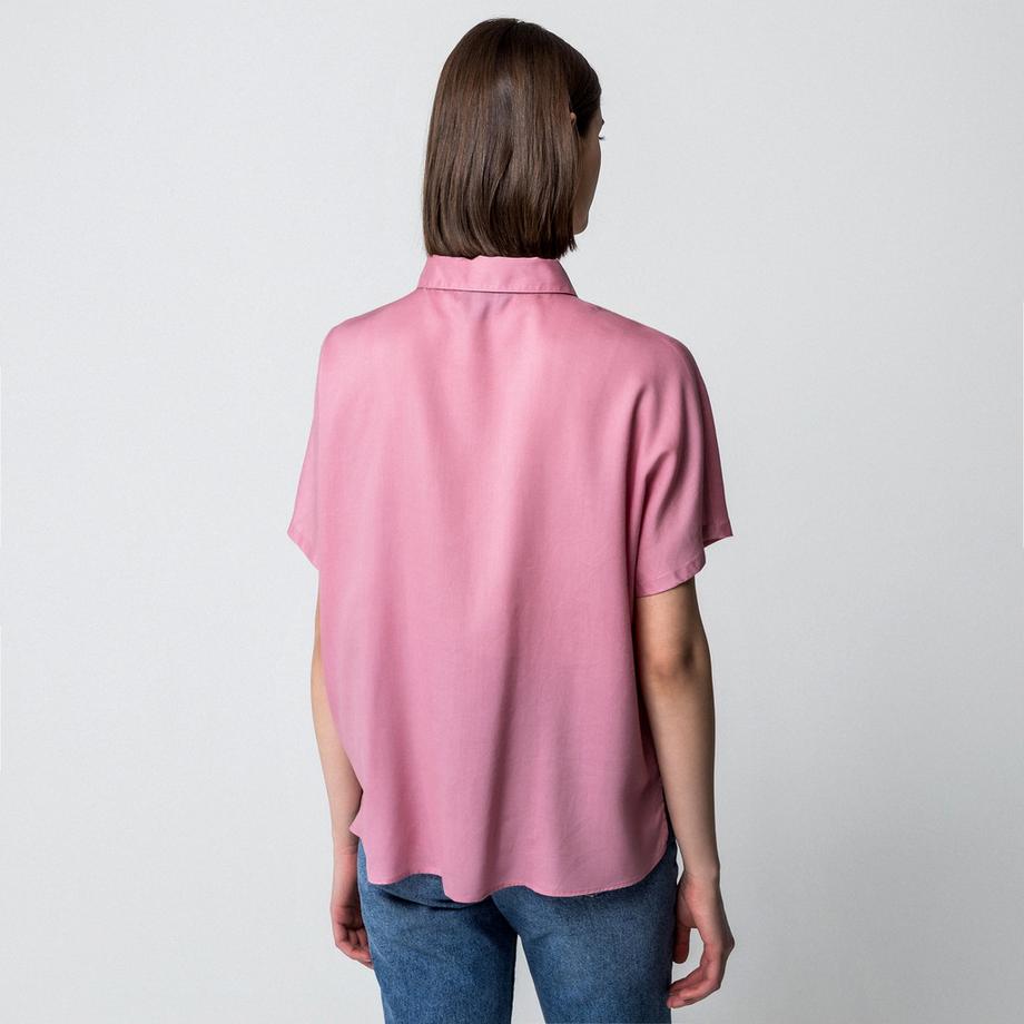 Manor Woman Relaxed Fit Kurzarm Bluse  