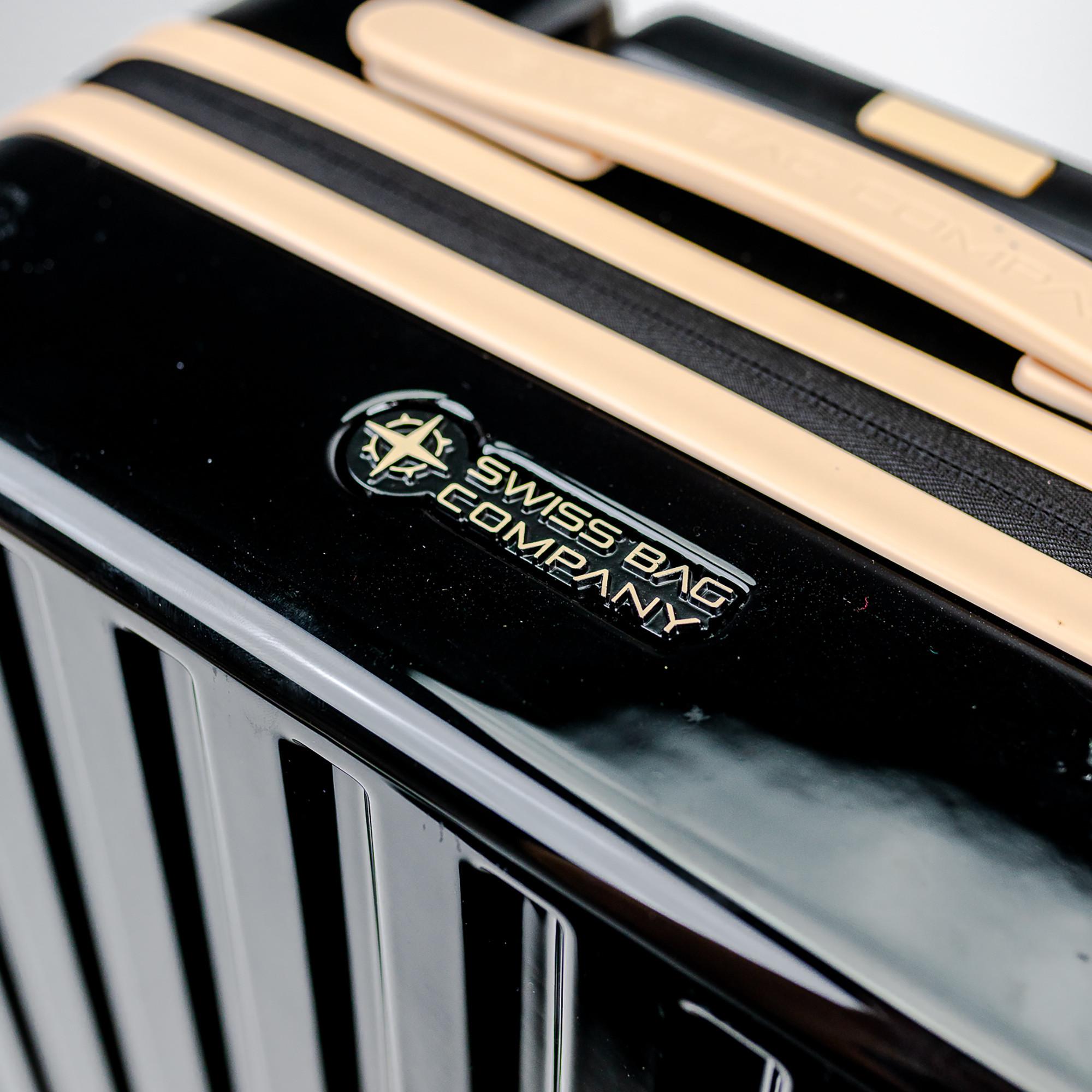 SWISS BAG COMPANY 45.0cm, Valise rigide Spinner, Underseat Cosmos Deluxe 