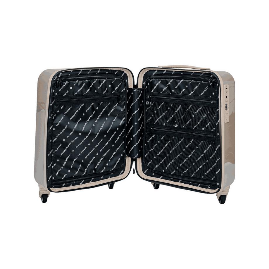 SWISS BAG COMPANY 45 cm, Valise rigide Spinner, Underseat Cosmos Deluxe 