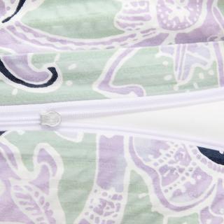 Manor Dorette Seersucker Taie d'oreiller à motifs  