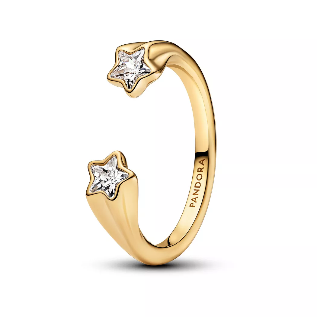 Pandora - Ring,  Moments, 56, Goldfarben