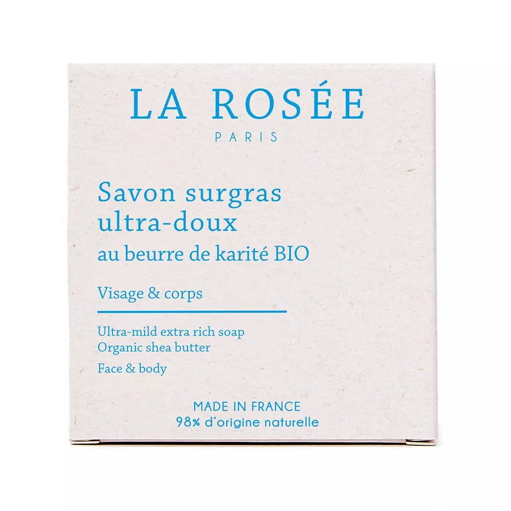 La Rosée - Ultramilde, fettige Seife mit Bio-Sheabutter, 100 g