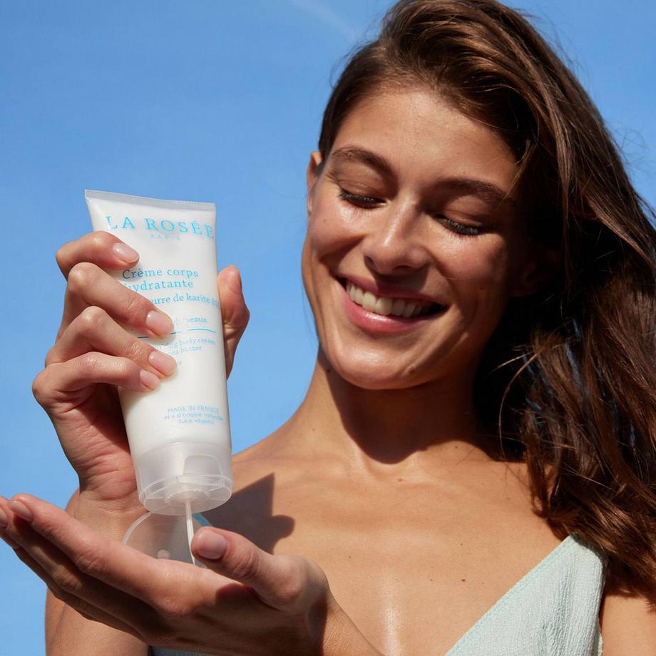 La Rosée  Crème Corps Hydratante Au Beurre De Karité Bio  