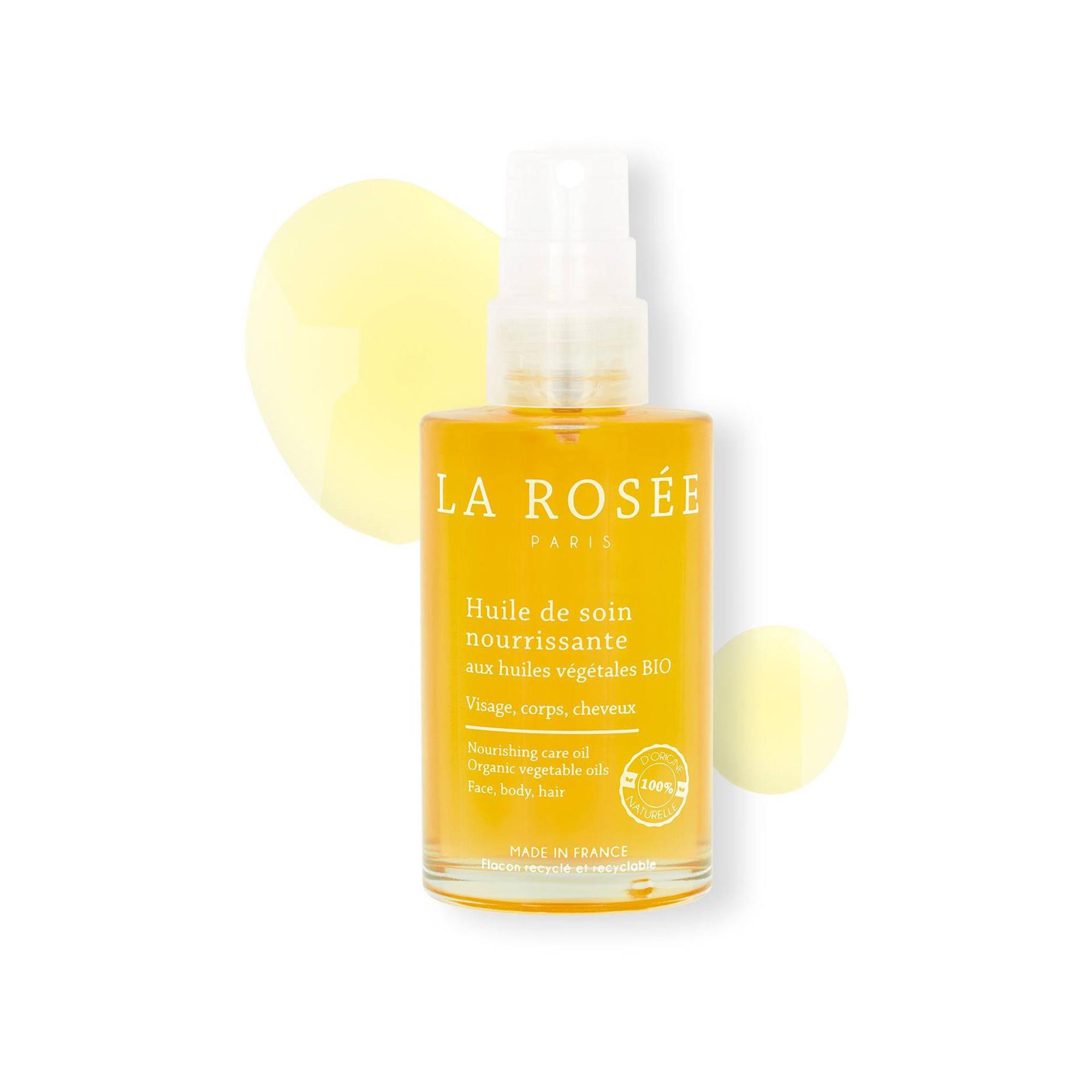 La Rosée  Huile De Soin Nourrissante Aux Huiles Végétales Bio  