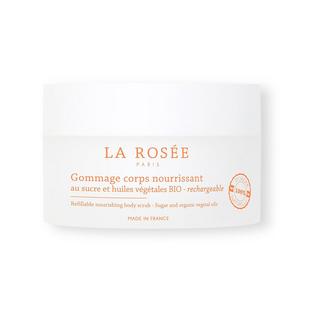 La Rosée  Gommage Corps Nourrissant Au Sucre Et Aux Huiles Végétales Bio - Rechargeable  