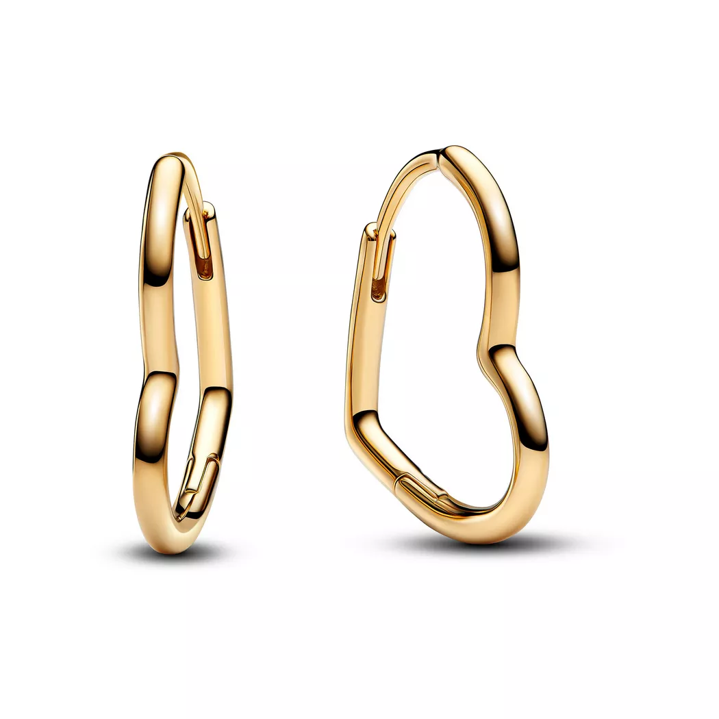 Pandora - Kreolen,  Moments, One Size, Goldfarben