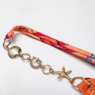 Guess Swimwear Costume da bagno stampato con spalline a catena  