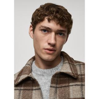 Mango Man Orien Giacca Overshirt Quadri  