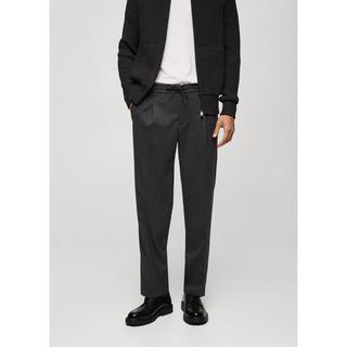 Mango Man STONE Regular Fit Bundfaltenhose  