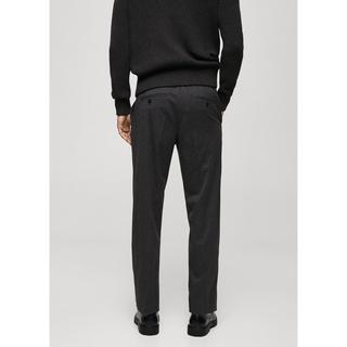 Mango Man STONE Regular Fit Bundfaltenhose  